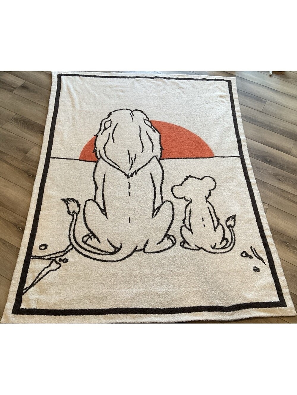 Barefoot Dreams CozyChid Disney’s The Lion King Blanket 60”x 43” BEAUTIFUL Cond.